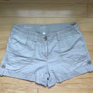 ANN TAYLOR LOFT Women’s 100% Cotton Shorts. Size 2 Original.